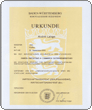 Urkunde